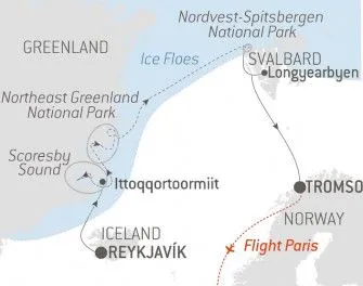 Карта круиза