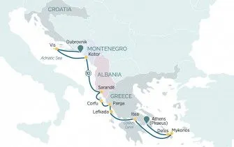 Карта круиза