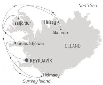 Карта круиза