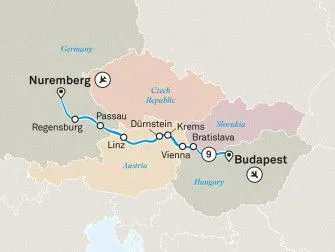 Карта круиза