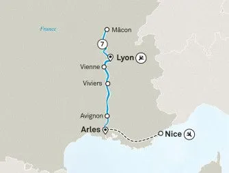 Карта круиза