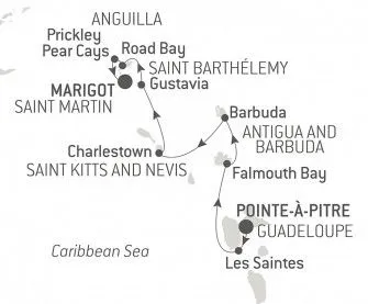 Карта круиза