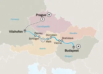 Карта круиза