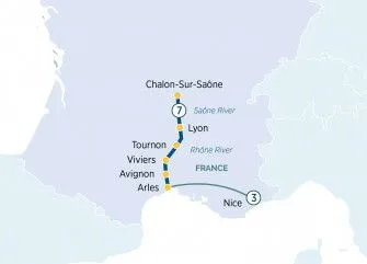 Карта круиза