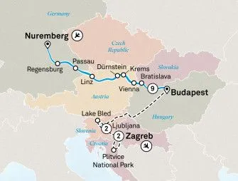 Карта круиза