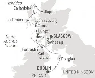 Карта круиза