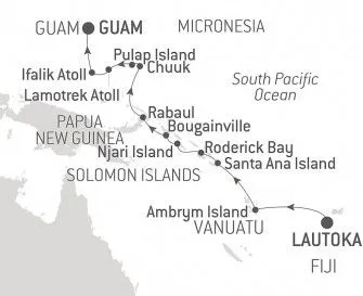 Карта круиза