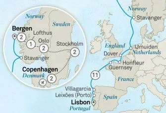 Карта маршрута