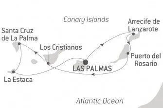 Карта круиза