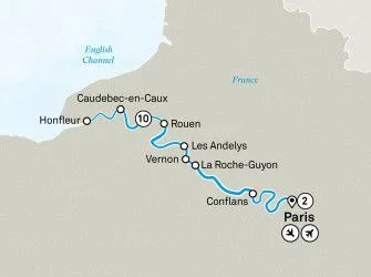 Карта круиза