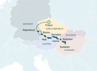 Карта круиза