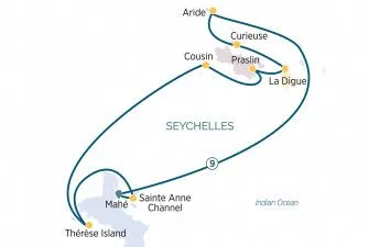 Карта круиза