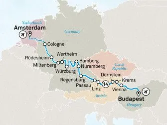 Карта круиза