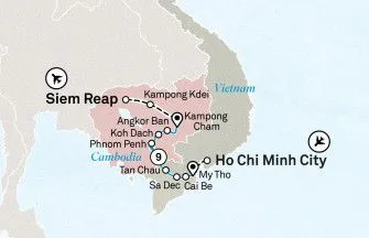 Карта круиза