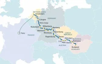 Карта круиза