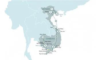 Карта круиза