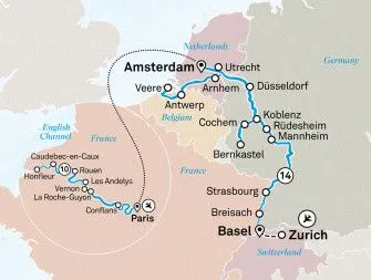 Карта маршрута