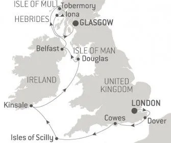 Карта круиза