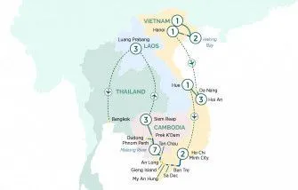 Карта круиза