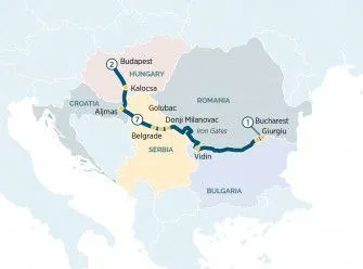 Карта круиза