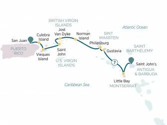 Карта круиза