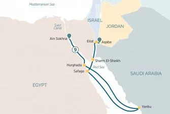 Карта круиза