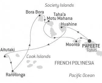 Карта круиза