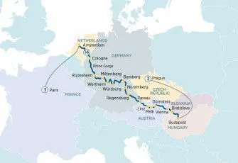 Карта круиза