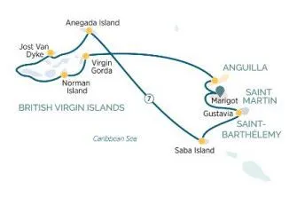 Карта круиза