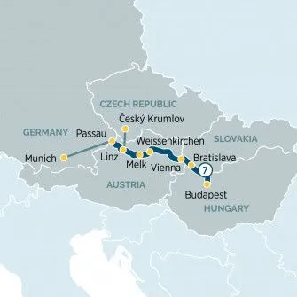 Карта круиза