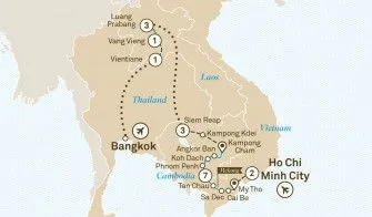 Карта круиза