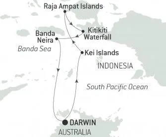 Карта круиза