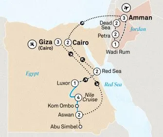 Карта круиза