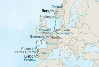 Карта круиза