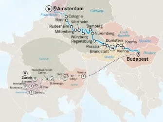 Карта круиза