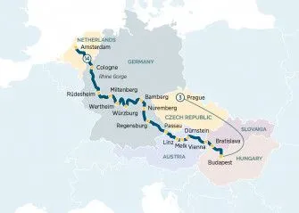 Карта круиза