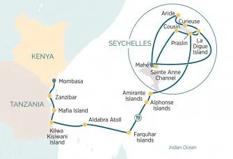 Карта круиза