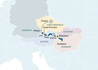 Карта круиза