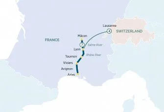 Карта круиза