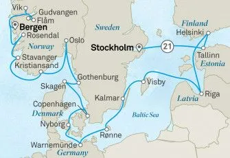 Карта маршрута