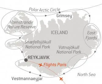 Карта круиза