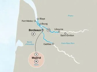 Карта круиза