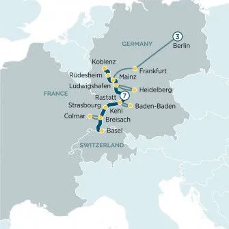 Карта круиза