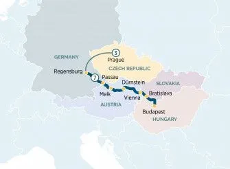 Карта круиза