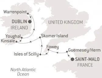 Карта круиза