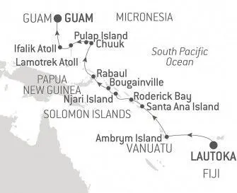 Карта круиза