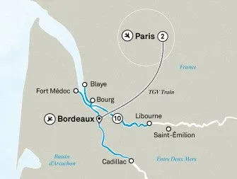 Карта круиза