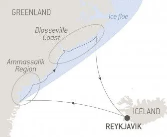 Карта круиза