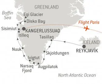 Карта круиза