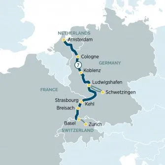 Карта круиза